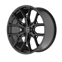 Ström OS2 22x9.5" 6x139.7 ET30, Noir Brillant