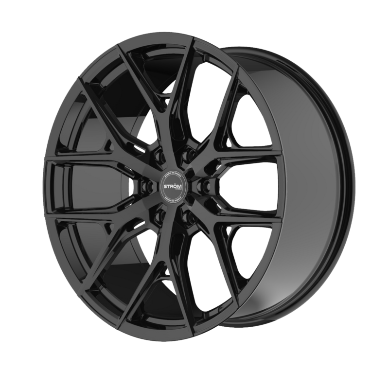 Ström OS2 22x9.5" 6x139.7 ET30, Noir Brillant