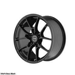 Ström STR-F1 18x9" 5x120 ET43, Noir Brillant