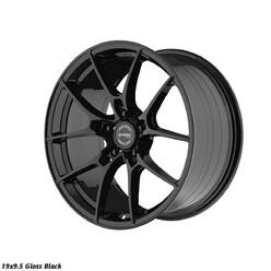 Ström STR-F1 19x9.5" 5x120 ET45, Noir Brillant