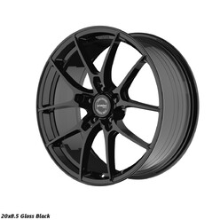 Ström STR-F1 20x8.5" 5x120 ET35, Noir Brillant