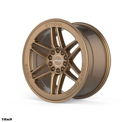 Ström DS-25 18x9" 5x114.3/120 ET33, Bronze Brillant