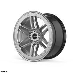 Ström DS-25 18x9" 5x114.3/120 ET33, Hyper Black