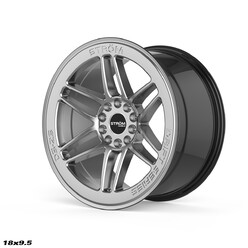 Ström DS-25 18x9.5" 5x114.3/120 ET35, Hyper Black