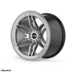 Ström DS-25 18x10.5" 5x114.3/120 ET30, Hyper Black