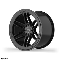 Ström DS-25 18x9.5" 5x114.3/120 ET35, Noir Brillant