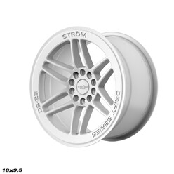 Ström DS-25 18x9.5" 5x114.3/120 ET35, Blanc