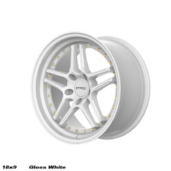 Ström DS-05 18x9" 5x114.3 ET33, Blanc