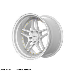 Ström DS-05 18x10.5" 5x114.3 ET10, Blanc