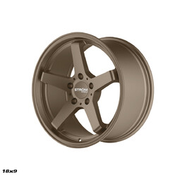 Ström DS-35 18x9" 5x114.3 ET30, Bronze Satiné