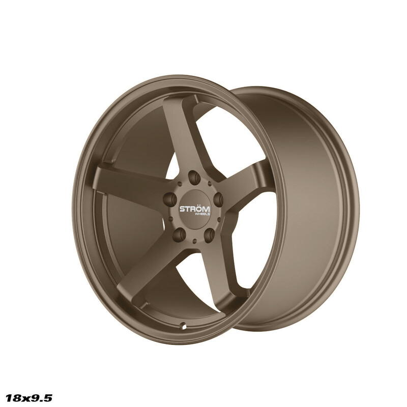 Ström DS-35 18x9.5" 5x114.3 ET15, Bronze Satiné