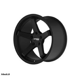Ström DS-35 18x9.5" 5x114.3 ET18, Noir Satiné