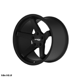 Ström DS-35 18x10.5" 5x120 ET10, Noir Satiné