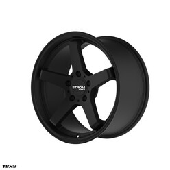 Ström DS-35 18x9" 5x100 ET35, Noir Satiné