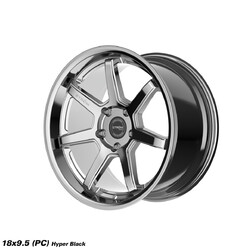 Ström DS-15 18x9.5" 5x120 ET25, Hyper Black Light