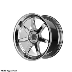 Ström DS-15 18x9" 5x100 ET33, Hyper Black Light