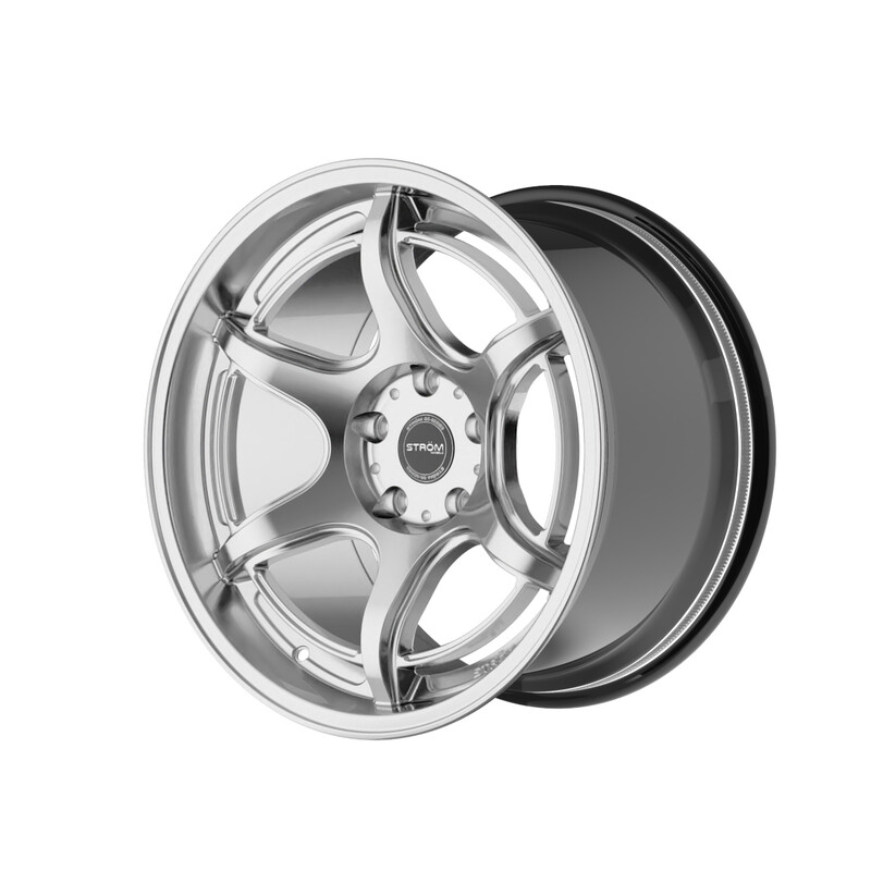 Ström DS-F45 18x9.5" 5x114.3 ET10, Hyper Black Light