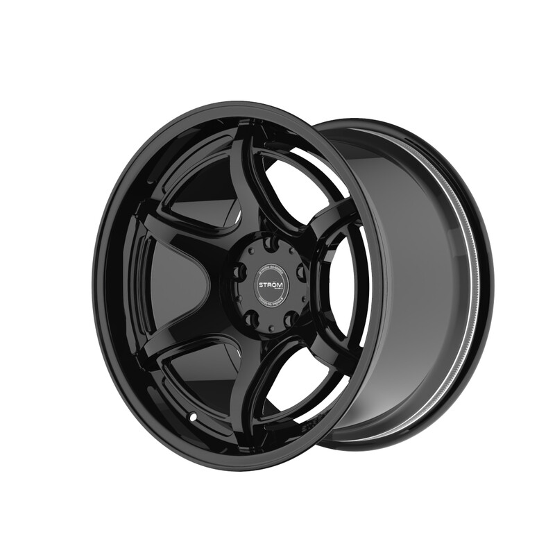 Ström DS-F45 18x9.5" 5x120 ET10, Noir Brillant