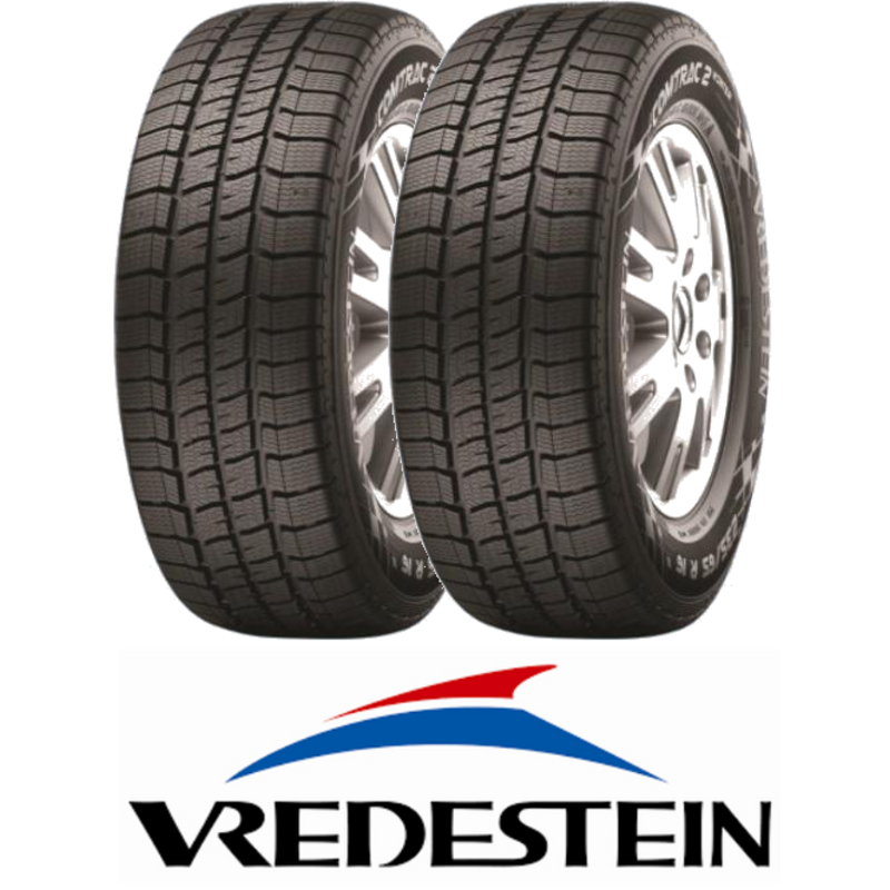 Pneus Vredestein COMTRAC 2 WINTER+ 195/75 R16 107R (la paire)