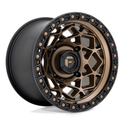 Fuel D785 Unit 15x7" 4x156 ET10, Bronze, Cerclage Noir Mat