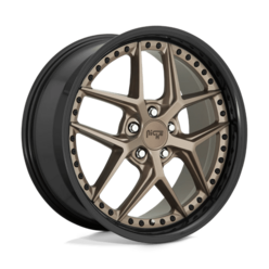 Niche M227 Vice 20x10.5" 5x114.3 ET40, Bronze Mat, Cerclage Noir