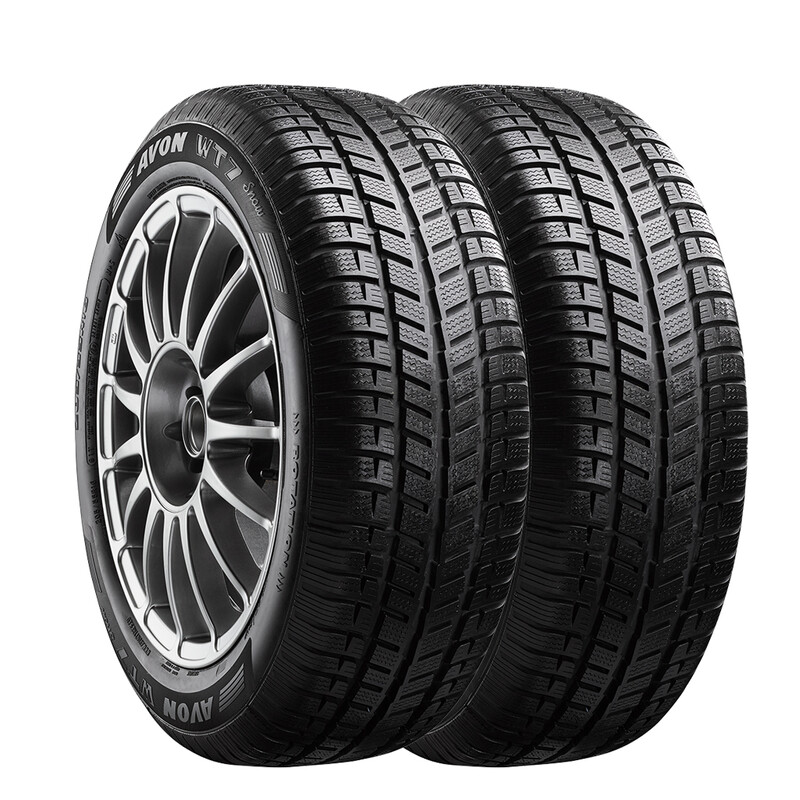 Pneus Avon Wt7 snow Tourisme Hiver 195/65 R15 91T (la paire)