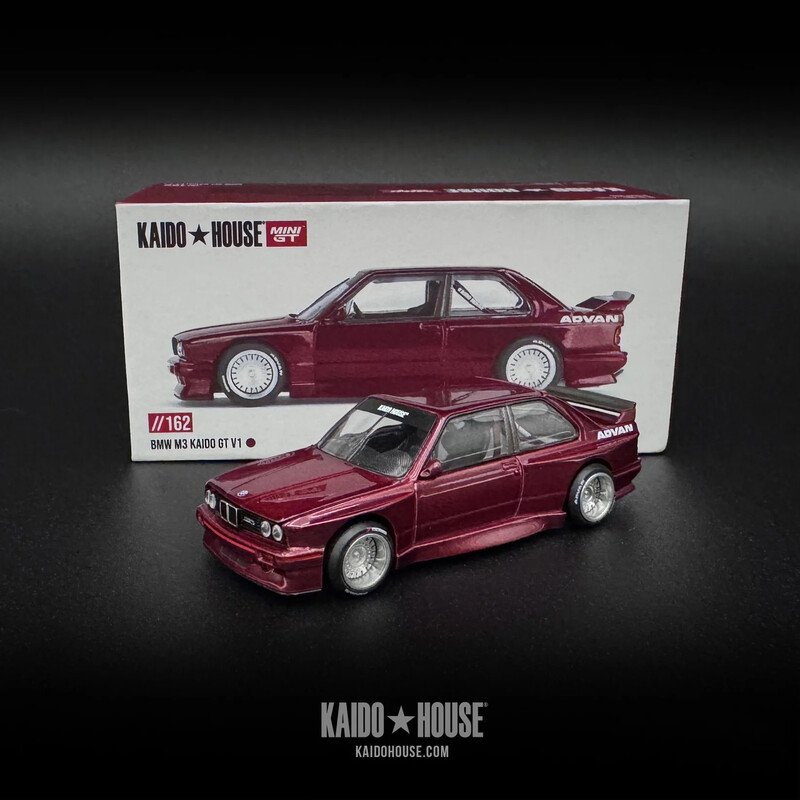Mini GT x Kaido House 1/64 - BMW M3 (E30) Kaido Works - Rouge