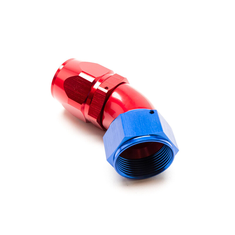 Raccord Coudé 45° Femelle pour Durite Dash 16