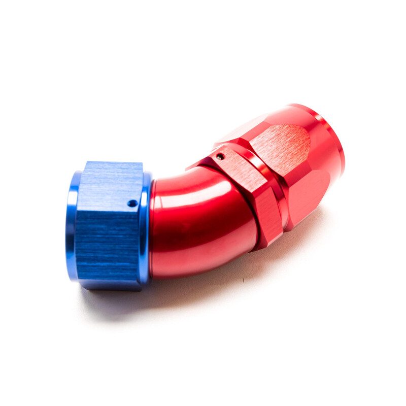 Raccord Coudé 45° Femelle pour Durite Dash 16