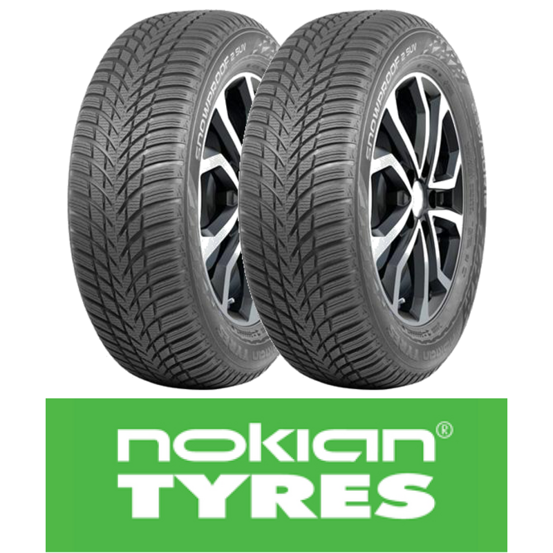 Pneus Nokian SNOWPROOF 2 SUV XL 235/50 R19 103V (la paire)