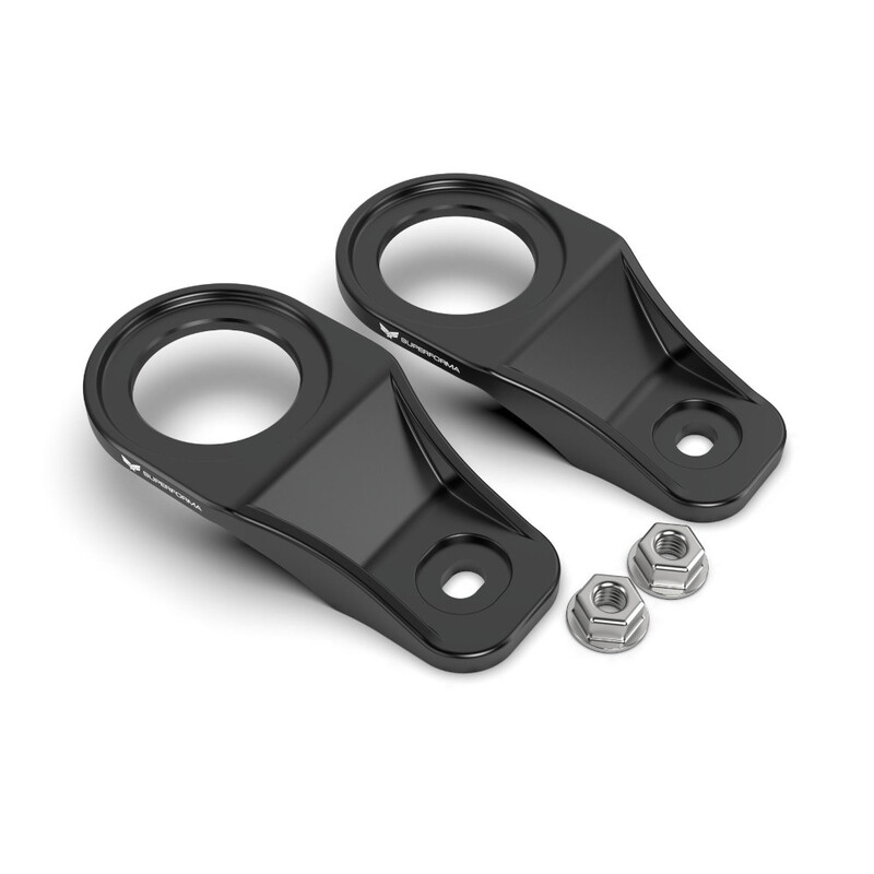 Supports de Radiateur en Aluminium pour Nissan Skyline R32 & R33