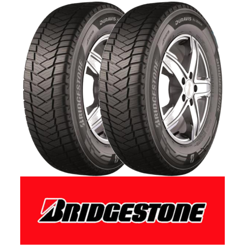 Pneus Bridgestone DURAVIS ALL SEASON 205/65 R16 107T (la paire)