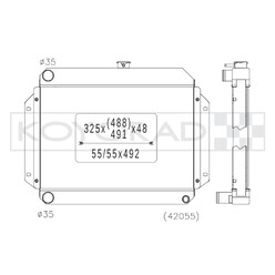 Radiateur Alu Koyorad pour Toyota Celica TA22 & TA23