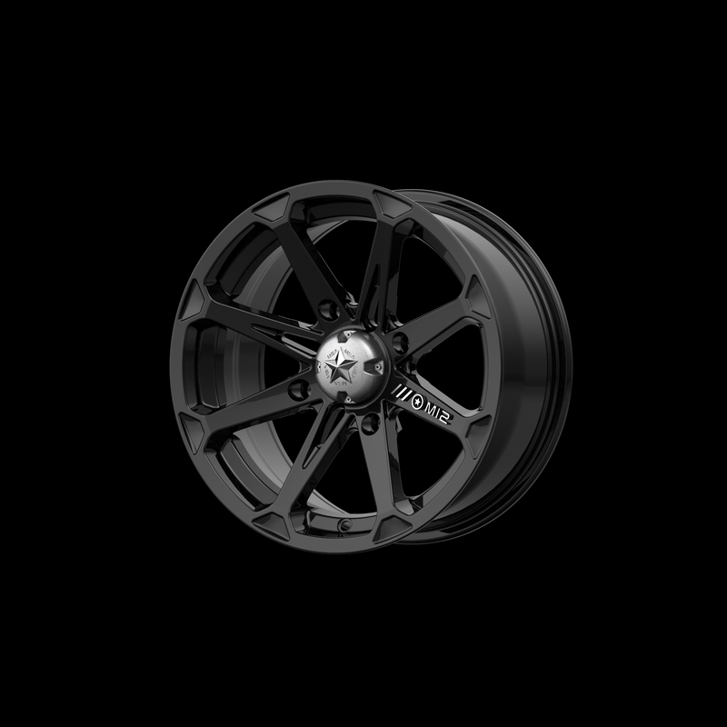 MSA Offroad Wheels M12 Diesel 15x7" 4x156 ET10, Noir Brillant