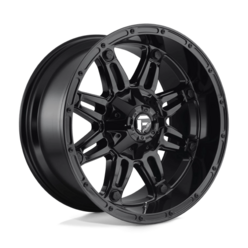 Fuel D625 Hostage 20x9" 6x135/139.7 ET1, Noir Brillant