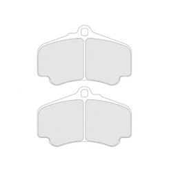 Plaquettes de Freins Avant CL Brakes RC5+ pour Porsche 911 996 3.6 GT3