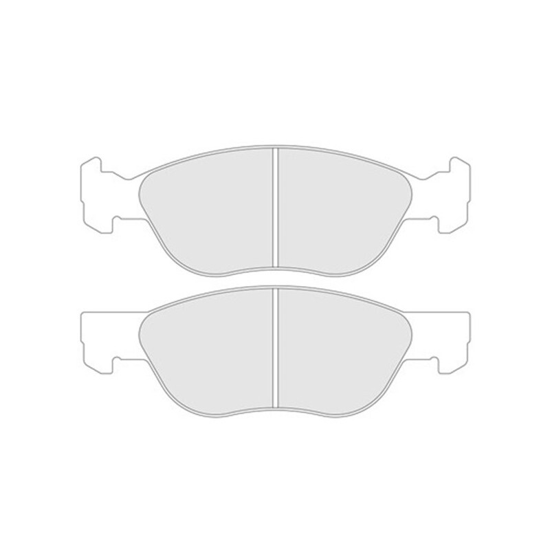 Plaquettes\u0020de\u0020Freins\u0020Avant\u0020CL\u0020Brakes\u0020RC6\u0020pour\u0020Renault\u0020Twingo\u0020R2\u0020\u0028Asphalt\u0029