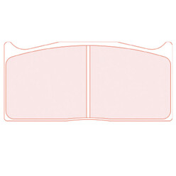 Plaquettes de Freins CL Brakes RC6 pour Étrier Brembo Racing X2.040.01/04