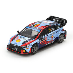 Mini GT 1/64 - Hyundai i20 N WRC - Rallye Monte-Carlo 2024 Winner - Thierry Neuville