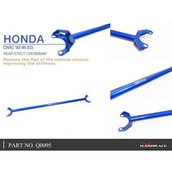 Barre Anti-Rapprochement Supérieure Arrière Hardrace pour Honda Civic EK / EJ / EM