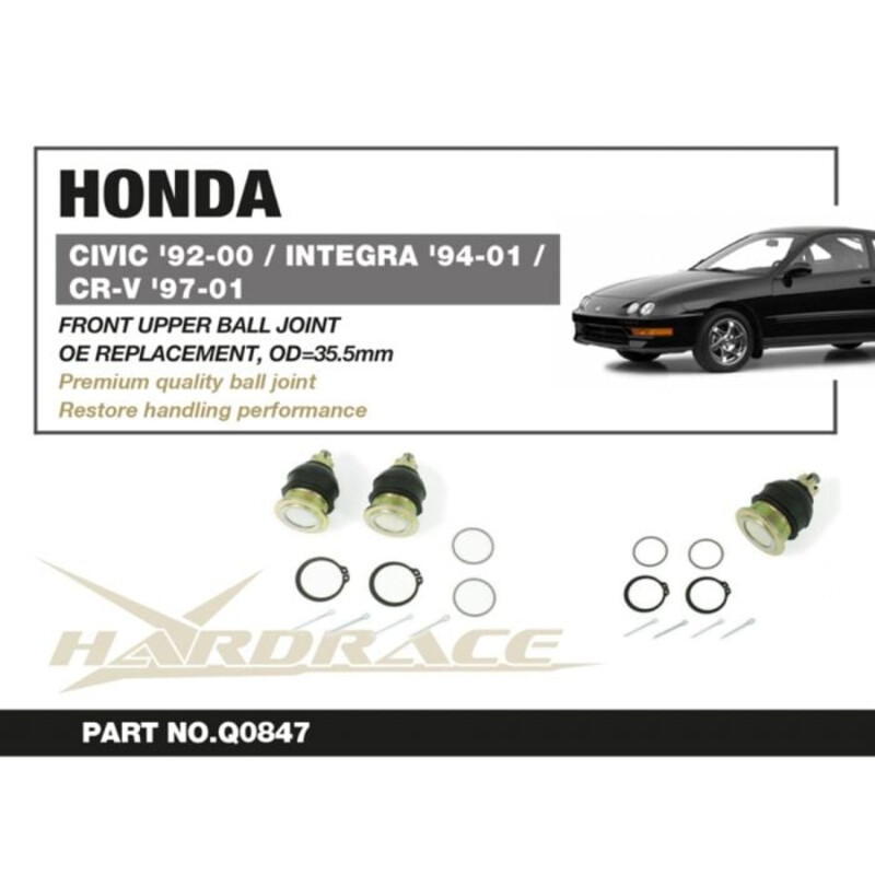 Rotules\u0020de\u0020Triangles\u0020Sup\u00E9rieurs\u0020Avant\u0020Hardrace\u0020pour\u0020Honda\u0020Integra\u0020DC\u0020\/\u0020DB\u0020\u002894\u002D00\u0029