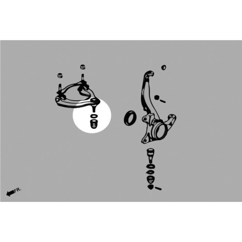 Rotules\u0020de\u0020Triangles\u0020Sup\u00E9rieurs\u0020Avant\u0020Hardrace\u0020pour\u0020Honda\u0020Integra\u0020DC\u0020\/\u0020DB\u0020\u002894\u002D00\u0029