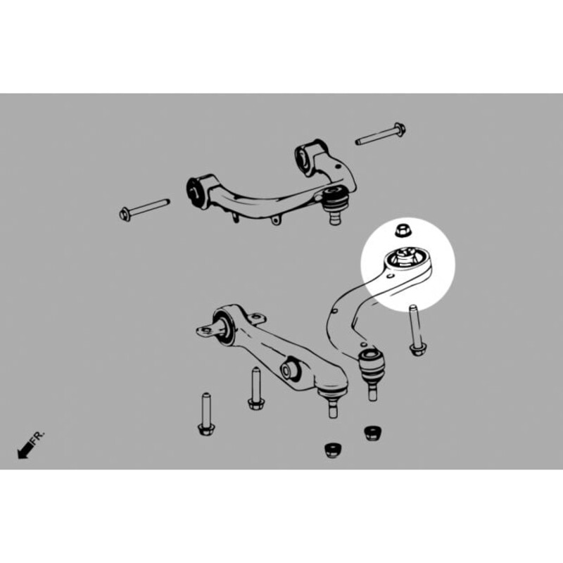 Silentblocs\u0020Arri\u00E8re\u0020de\u0020Bras\u0020Inf\u00E9rieurs\u0020Avant\u0020Hardrace\u0020pour\u0020Tesla\u0020Model\u0020Y