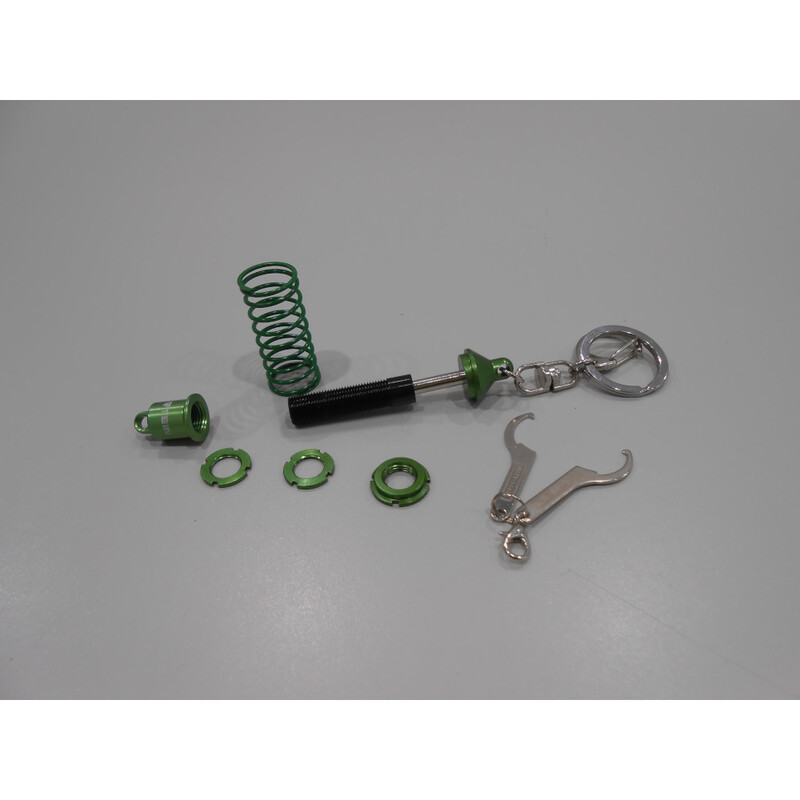 Porte\u002DCl\u00E9s\u0020Tein\u0020Combin\u00E9\u0020Filet\u00E9\u0020avec\u0020Griffes\u0020\u002D\u0020Vert\u0020\u0026\u0020Noir