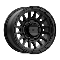 KMC KM542 Impact 17x8.5" 8x165.1 ET0, Noir Satiné