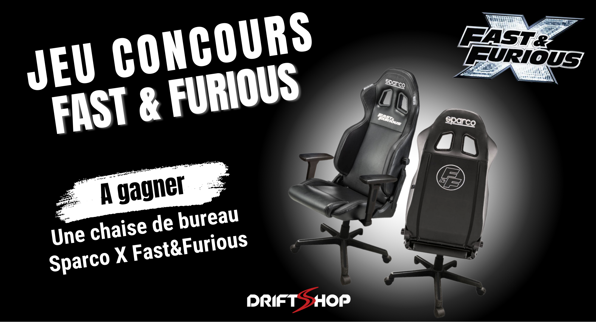 Jeu concours 2023 Fast&Furious